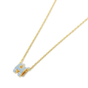 HERMES Blue Necklace
